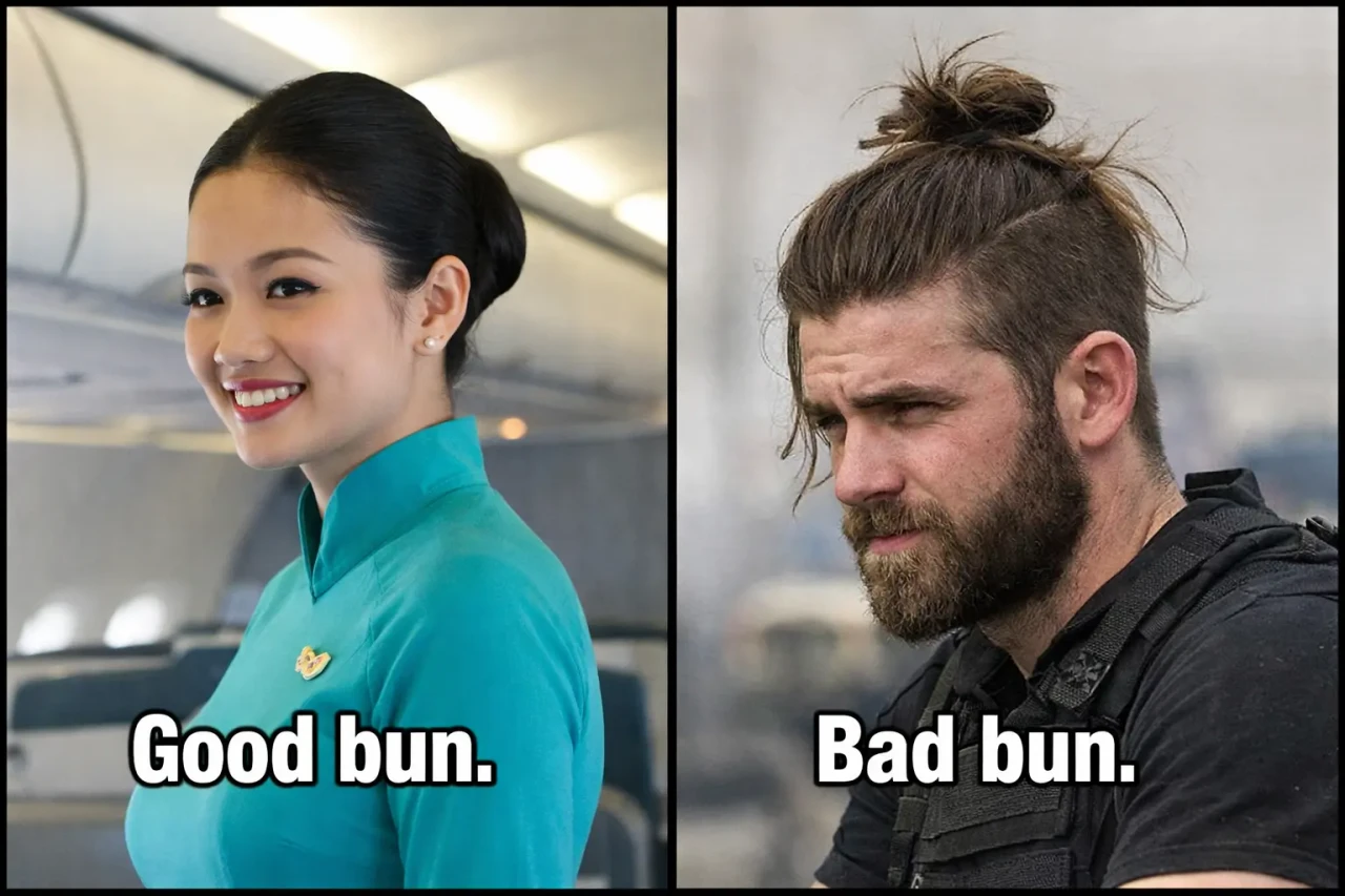 Good bun. Bad bun.